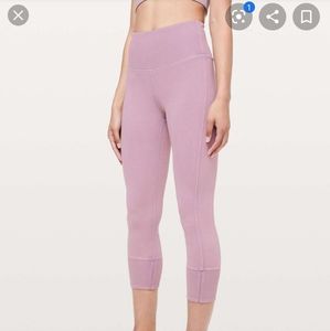 Lululemon Wunder Under Crop HR 23" Rib